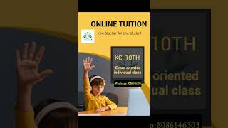 ONLINE TUITION individual class #education #school #onlinetuitionclasses #kerala #kozhikode