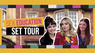 Sex Education | Behind-The-Scenes Season 3 Set Tour With The Cast!