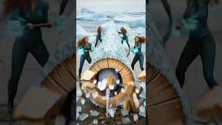 Ama rescues a narwhal