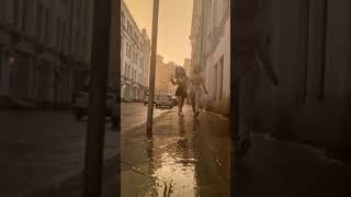 Like to run in the rain? #aestethic #relax #cozy #soothingambience #soundsofnature #shorts