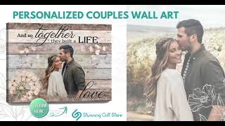 Personalized Couple Gifts - Stunning Gift Store
