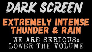 ⚠⚠❗WARNING: LOWER THE SOUND LEVEL | REALLY HEAVY THUNDER AND A LOT MORE RAIN❗⚠⚠