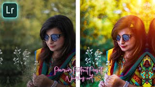 Lightroom Portrait Editing with Flare | Easy & Best Mobile Tutorial | Free Preset by Namlas Art!