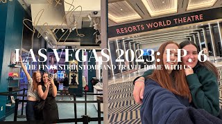 the final strip stomp and a flight home | las vegas 2023 vlog