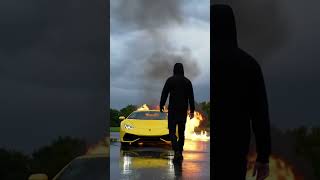 “This Lamborghini Went Out in Flames 🔥💔”#LamborghiniFire  #SupercarFail#BurningLambo#LuxuryGoneWrong