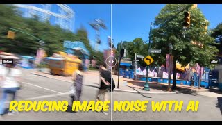Reducing image noise with ai