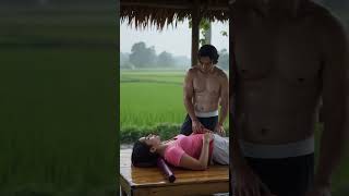 ASMR Rain Quiet Village 🌧️Relaxing Ambience for Sleep #asmr #shorts #rainoundforsleep #rainforrest