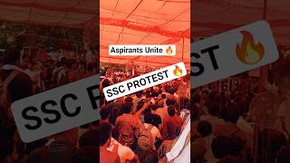 SSC Protest at Ramlila Ground || #ssc #ssccgl #cgl2025 #protest #sscprotest #unity