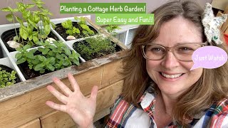 How to Plant a  Cottage Herb Garden