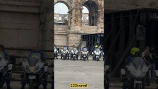 Croatian police bikes 🏍️🇭🇷❤️ #shortvideos #europe #travel #bike