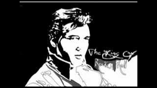 Schattenmalerei Elvis Presley