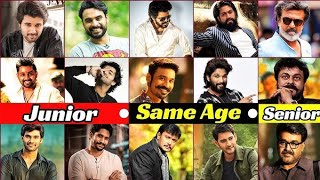 Real Names And Age Of Famous South Indian Actors | Famous South Indian Actors 2024