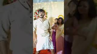 ജിങ്ങുണമണി wedding vibe part @softphotoman_wedding_stories#wddingdance  #groomsquad #bridedance