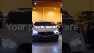 Your Parent's are waiting for.. 😎🔥 #shorts #attitude #car #carstatus #hellcat #dodge #benz #lambo