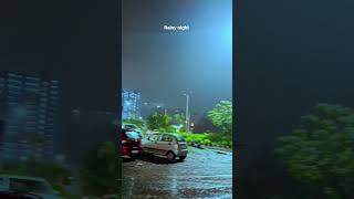 Neon Night Rain | City Street Glow | Rainy Day Vibes