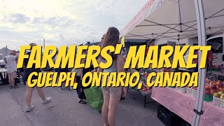 Guelph Farmers' Market, Guelph, Ontario, Canada | Virtual Walks