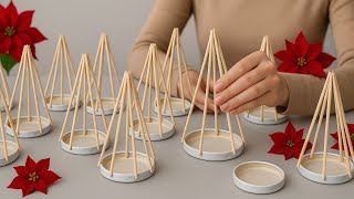 3 INCREDIBLE DIY Ideas With Jar Lids and Wooden Sticks!