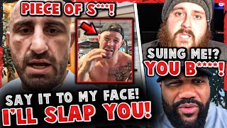 Alexander Volkanovski SNAPS on "PIECE OF S***" Colby Covington! Rampage & MMA Guru BEEF ESCALATES!