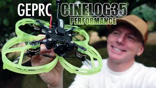 BEST CINEWHOOP for 2022? - Geprc Cinelog35 Cinewhoop - CINEMA, & FREESTYLE KING