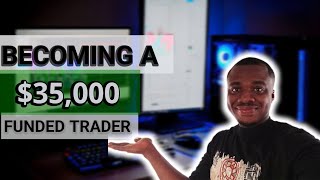 Trying to get funded | a good start.  *Live trading*