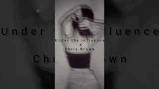 under the influence x Chris Brown #bts #chris #brown #music #song