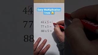 How to Make Multiplication Easy and Fun 😉 #math #multiplication #mathtrick