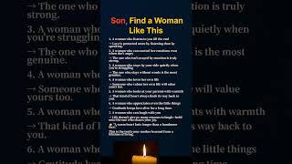 What Kind of Woman Should You Marry? A Mother's 7 Truths #lifeadvice  #healthandwellnessforseniors