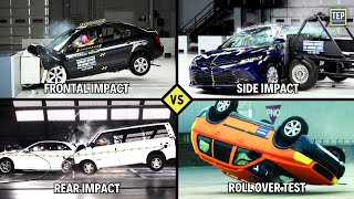 How Different Car Crash Tests are Conducted to Evaluate the Safety of Cars?