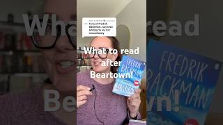 What to read after Beartown! #bookrecommendations #literaryfiction #booktube #shortsfeed