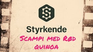 Styrkende Scampi med Rød Quinoa