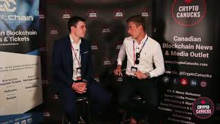James McDowall, Founder of Crypto Xpert @ Blockchain Futurist Conference Toronto