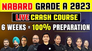 NABARD Grade A 2023 Crash Course | NABARD Phase 1 & 2  Preparation Strategy | NABARD Live Classes