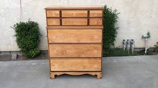 Tall Maple Dresser