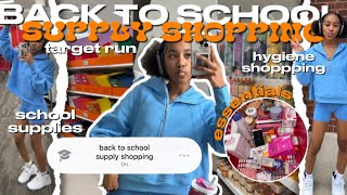 BACK TO SCHOOL SUPPLY + HYGIENE SHOPPING 2025 || JUSTTJAYDAA 