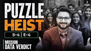 Bank Exam Reasoning 2025 | Puzzle Heist | Reasoning Puzzle for SBI Clerk , IBPS & RRB Clerk/PO 2025