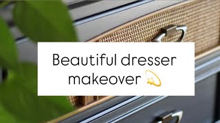Beautiful dresser makeover 💫