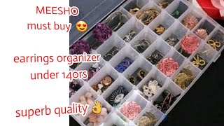 Meesho jewellery organizer @Becreativetamil6820  #UNDER140