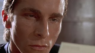 Comparing business cards – American Psycho (2000)