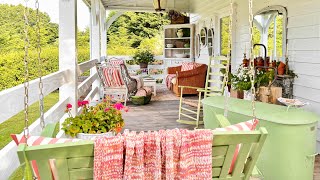 Dreamy Porch Makeover: Stylish Ideas, Thrifted Gems & DIY Inspiration💚