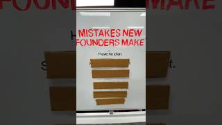 Mistakes of new founders.#startup #startupmistakes #founders