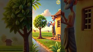 “जादुई अमरूद का पेड़ 🍃 | Magical Guava Tree | Moral Hindi Cartoon Story #aianimation #shorts