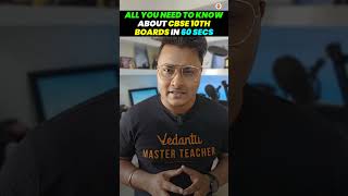 All You Need to About CBSE 10th Boards in 60 secs  #cbseclass10exam #cbse2024 #cbseboards2024