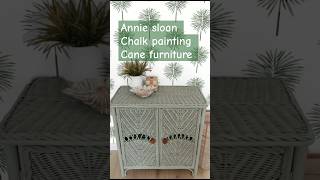 Have you tried chalk paint? Cane furniture. Popular Annie Sloan #chalkpainting #furniturepainting