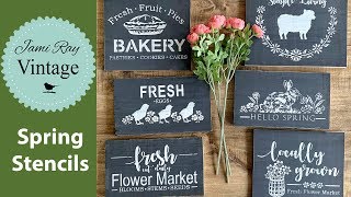 🔴 Stenciling | JRV Spring Stencils