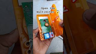 OPEN THE MULTIMITER 😱 #tech #experiment #projects #diy #youtubeshorts #trend #video #viral
