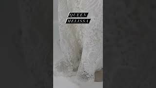 Queen Melissa | Ivory | Queen Bridal #bohowedding #bohoweddingdress #mostpopularweddingdress #elope