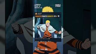 NARUTO FIGHTS BORUTO 🤯