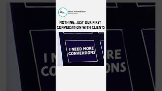 Nothing Just Our First Conversation With Clients | Wow animation #animationservices