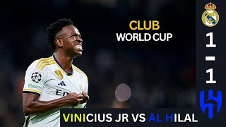 Vinicius jr PHENOMENAL!!! vs AL HILAL | Club World Cup |