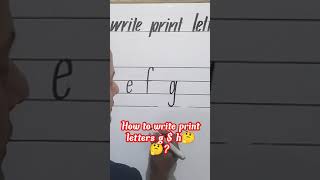 how to write a small alphabet?@Skilldevelopment200
